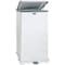 Rubbermaid Commercial Steel Step Waste Receptacle, 24 Gallon, 15"x15"x30", White RCPST24EPLWH - alternate 1